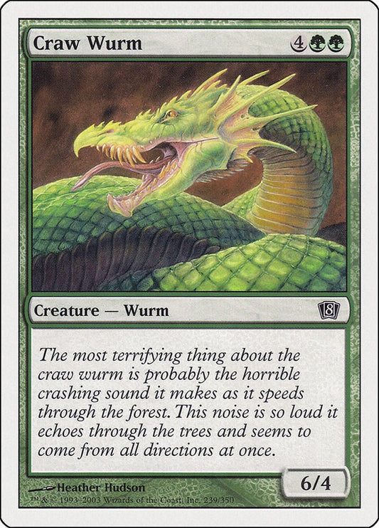 Craw Wurm [8ED - 239]