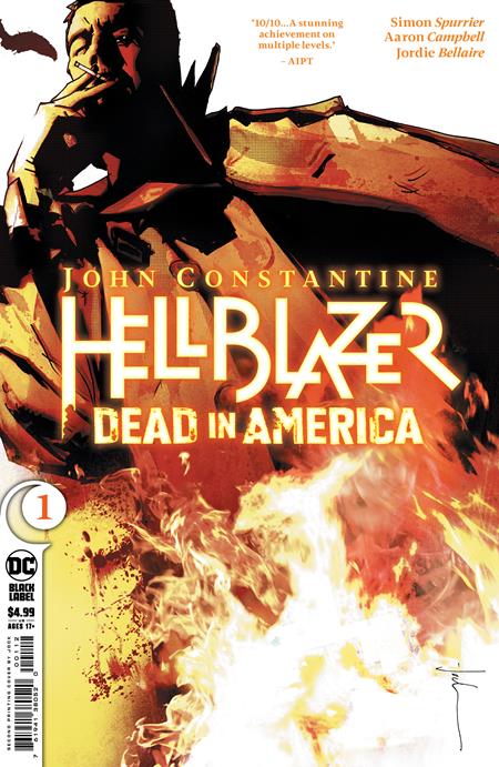 JOHN CONSTANTINE HELLBLAZER DEAD IN AMERICA #1 Second Printing