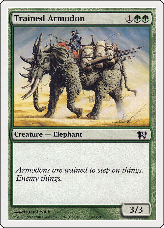 Trained Armodon [8ED - 284]