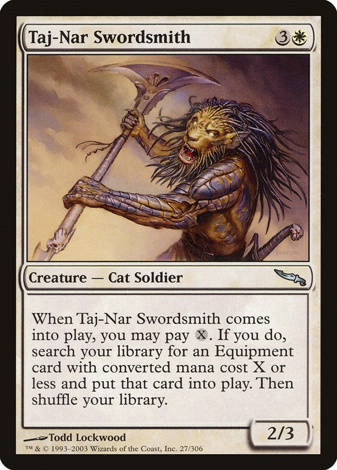Taj-Nar Swordsmith [MRD - 27]
