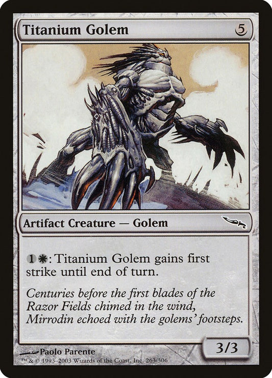 Titanium Golem [MRD - 263]