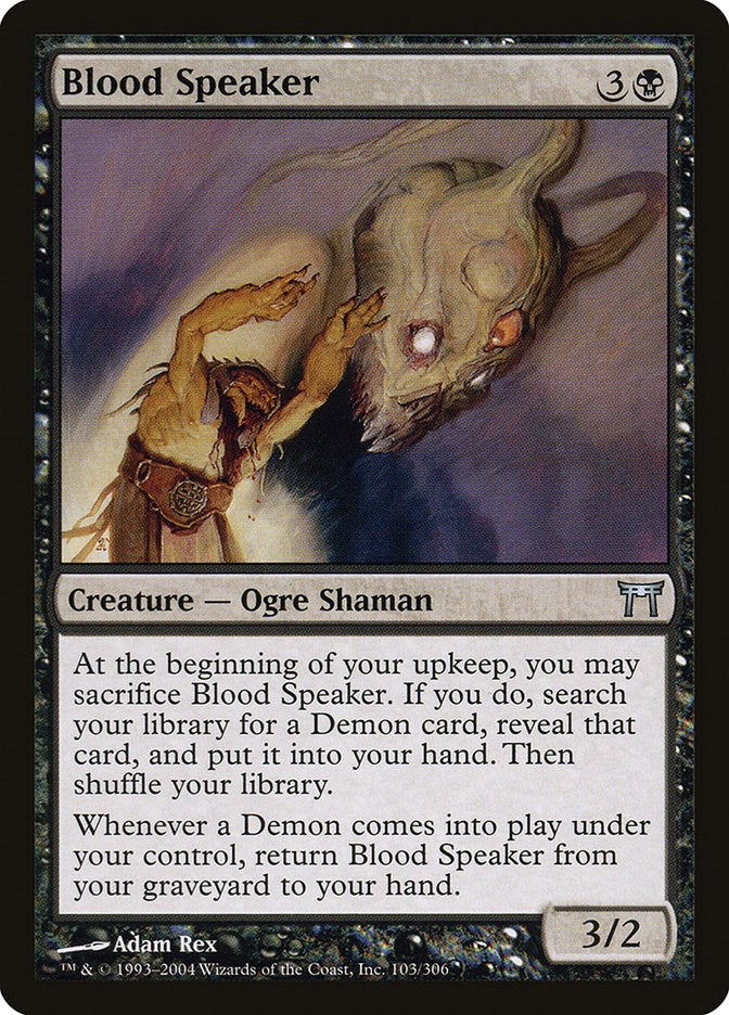 Blood Speaker [CHK - 103]