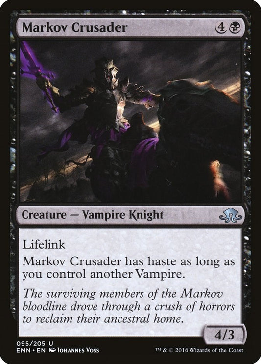 Markov Crusader [EMN - 95]