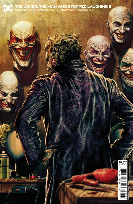 Joker: The Man Who Stopped Laughing #5B Bermejo Variant
