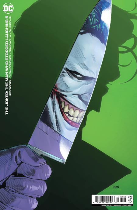 Joker: The Man Who Stopped Laughing #5C Mann Variant