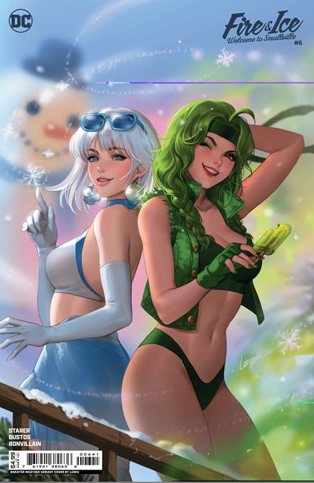 FIRE & ICE WELCOME TO SMALLVILLE #6D (OF 6) LEIRIX LI SWEATER WEATHER VAR