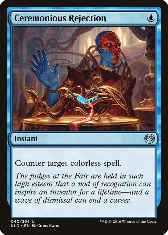 Ceremonious Rejection [KLD - 40]
