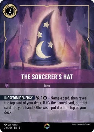 The Sorcerer's Hat - 210/204 - Enchanted - Holofoil