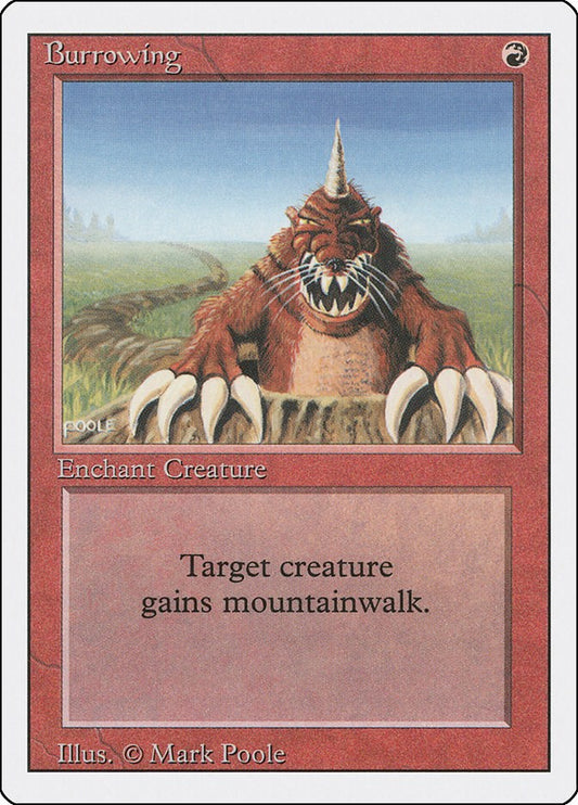 Burrowing [3ED - N/A]