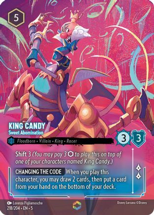 King Candy - Sweet Abomination - 154/204 - Uncommon - Cold Foil