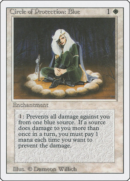 Circle of Protection: Blue [3ED - N/A]