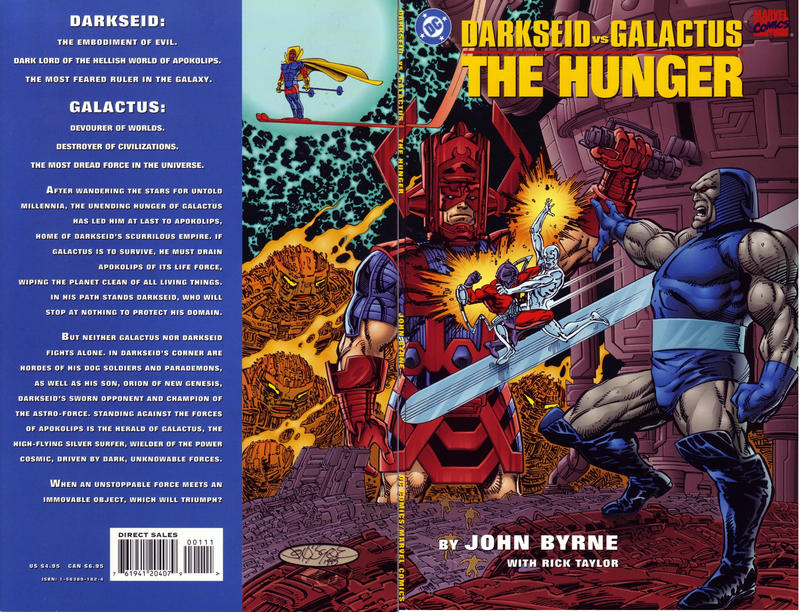 Darkseid Vs Galactus The Hunger #1 Signed by John Byrne
