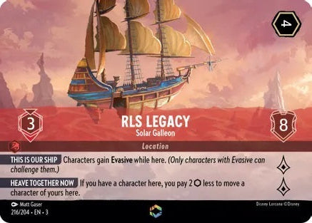 RLS Legacy - Solar Galleon - 216/204 - Enchanted - Holofoil