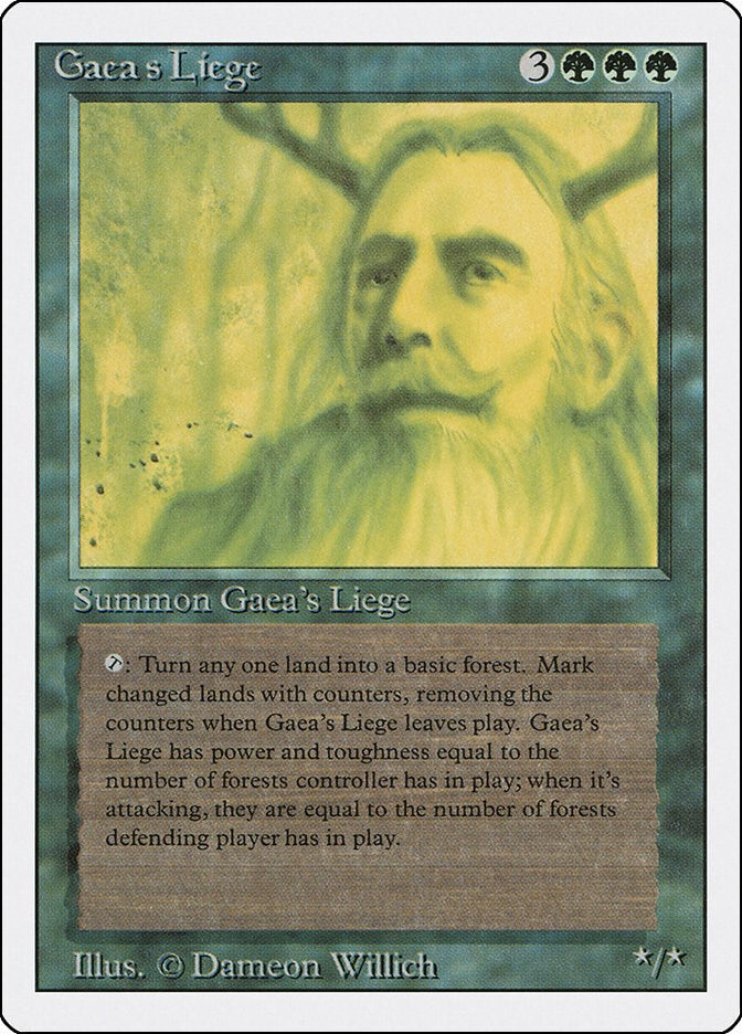 Gaea's Liege [3ED - N/A]