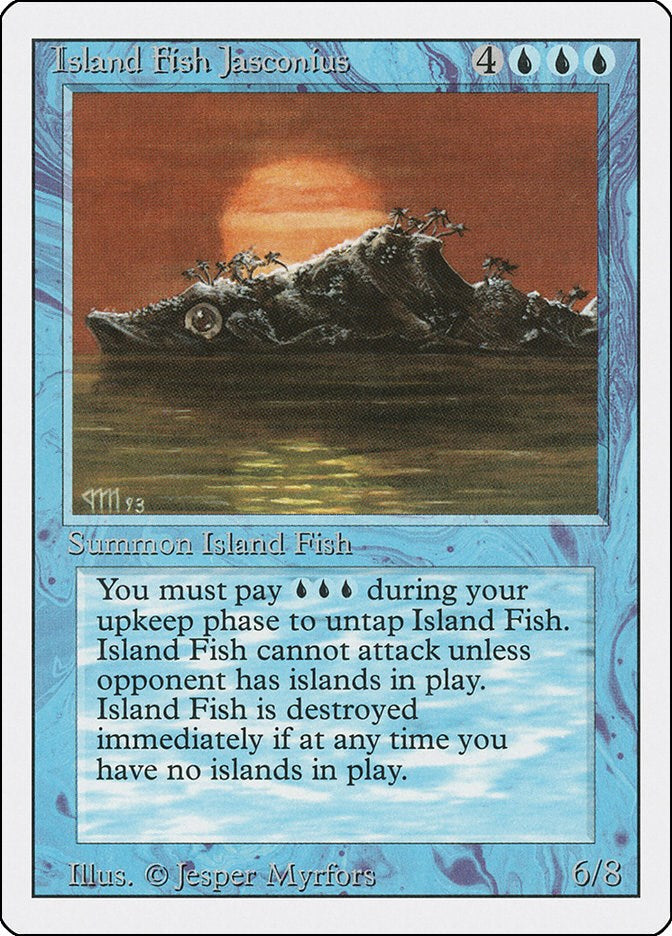 Island Fish Jasconius [3ED - N/A]