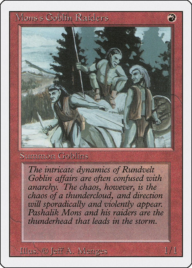 Mons's Goblin Raiders [3ED - N/A]
