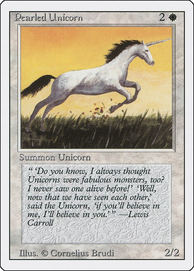 Pearled Unicorn [3ED - N/A]