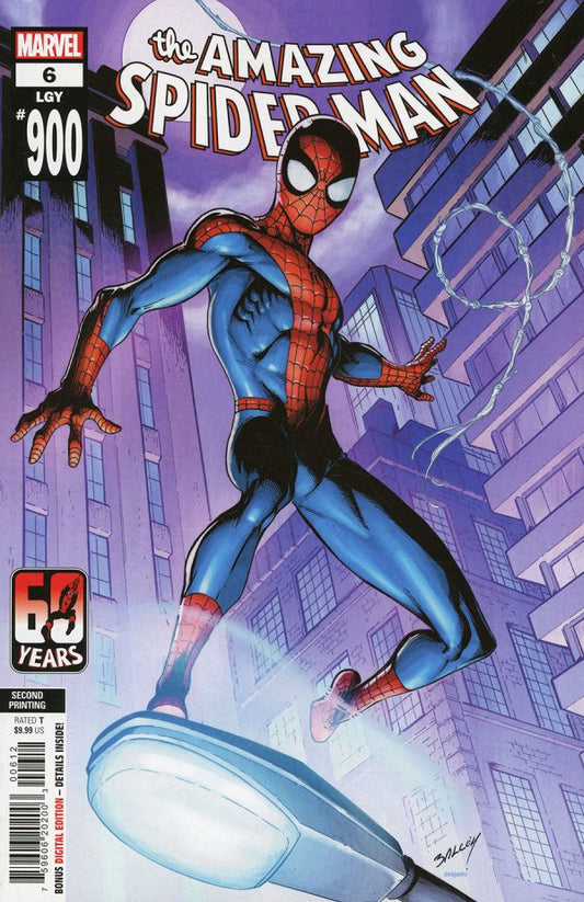 The Amazing Spider-Man #6 2nd Printing Mark Bagley