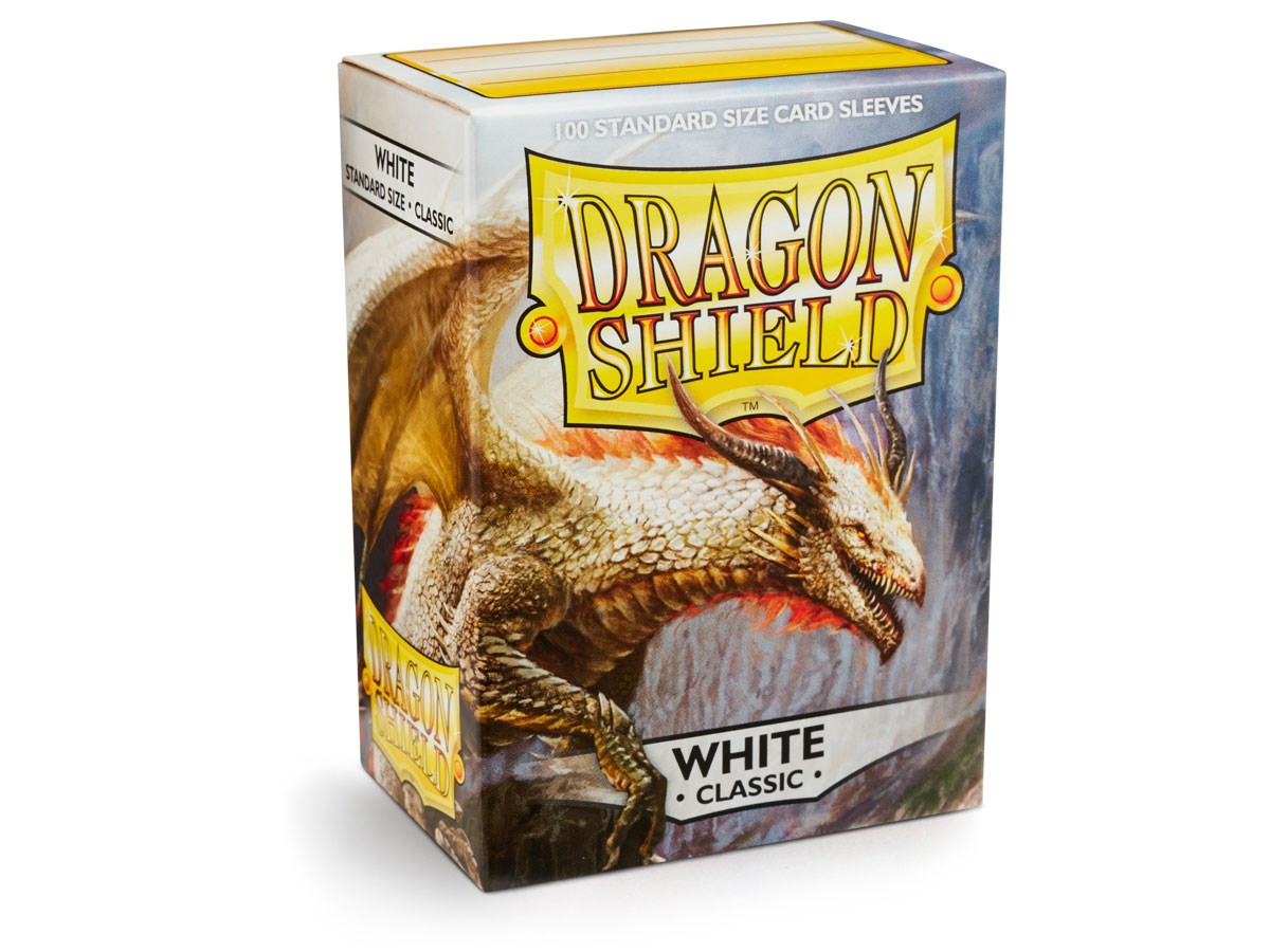 Dragon Shield Classic - White (100-Pack)
