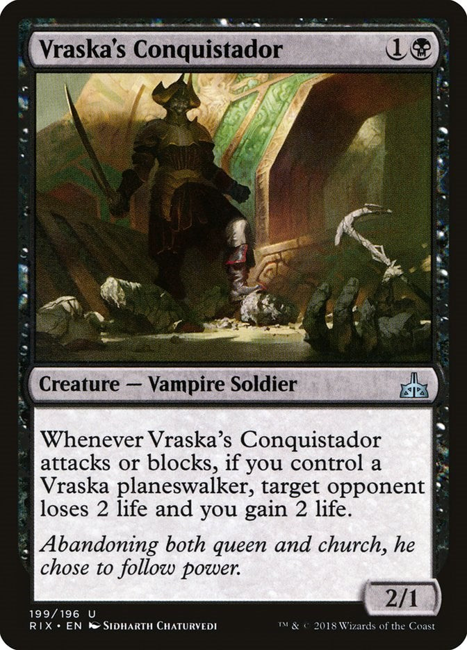 Vraska's Conquistador [RIX - 199]