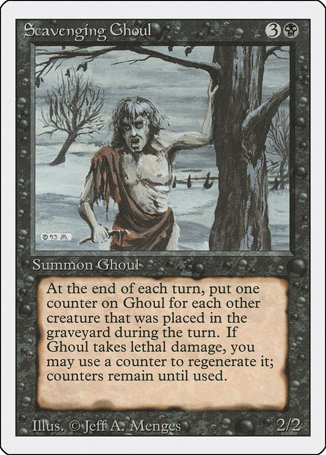 Scavenging Ghoul [3ED - N/A]