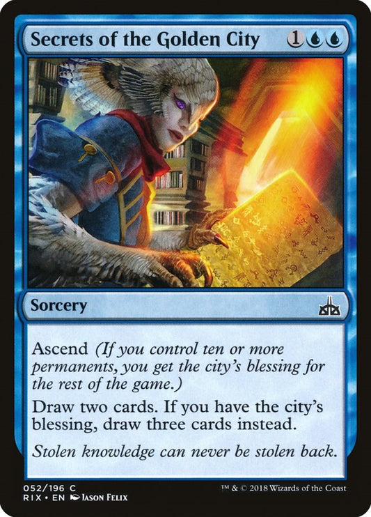 Secrets of the Golden City [RIX - 52]