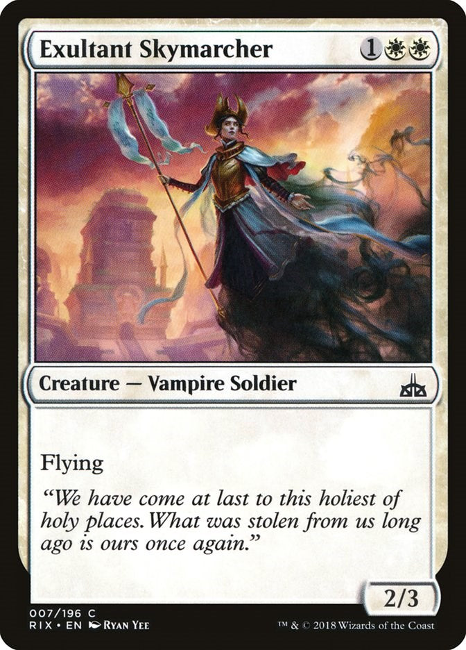 Exultant Skymarcher [RIX - 7]