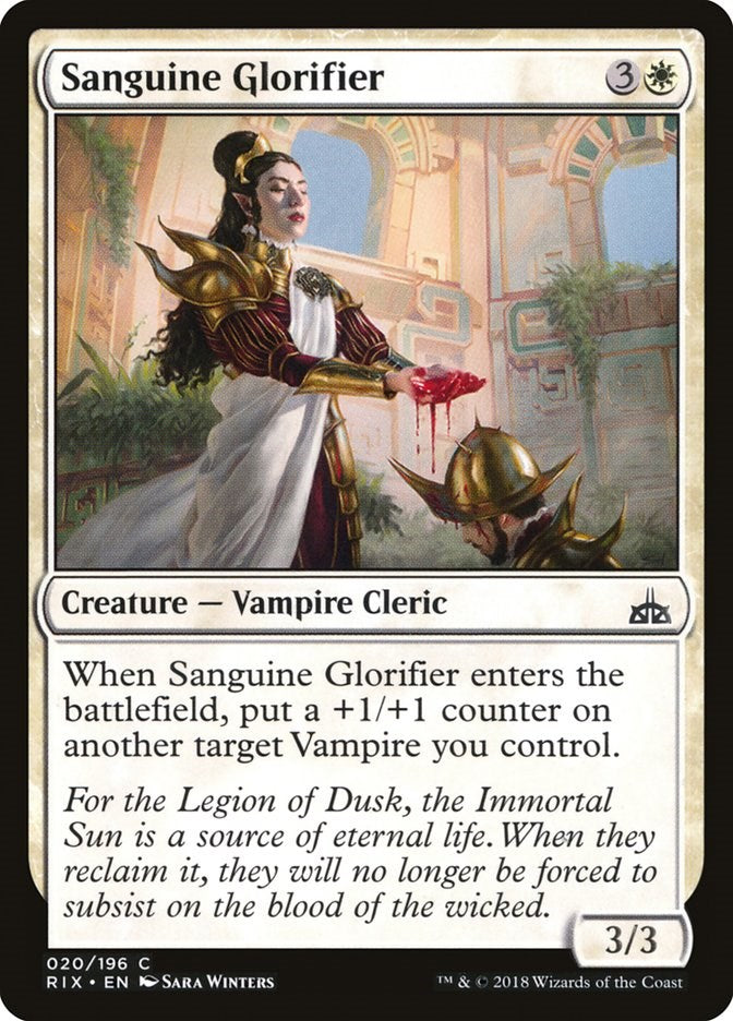 Sanguine Glorifier [RIX - 20]