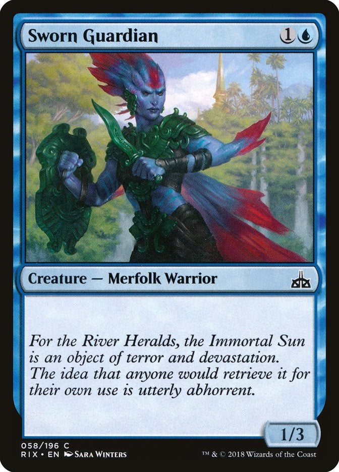 Sworn Guardian [RIX - 58]