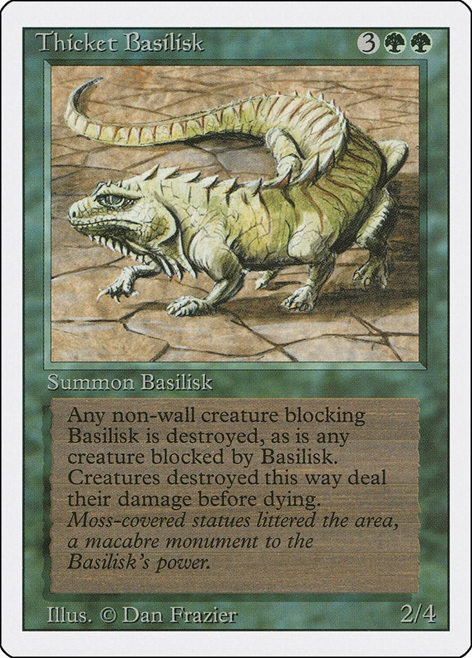 Thicket Basilisk [3ED - N/A]