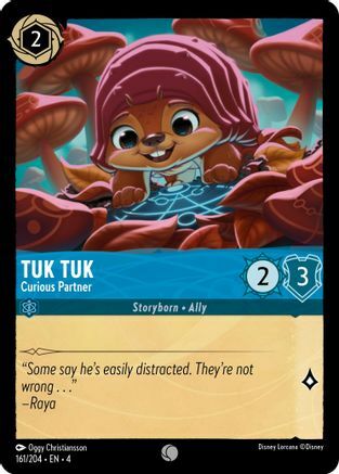 Tuk Tuk - Curious Partner - 161/204 - Common - Cold Foil