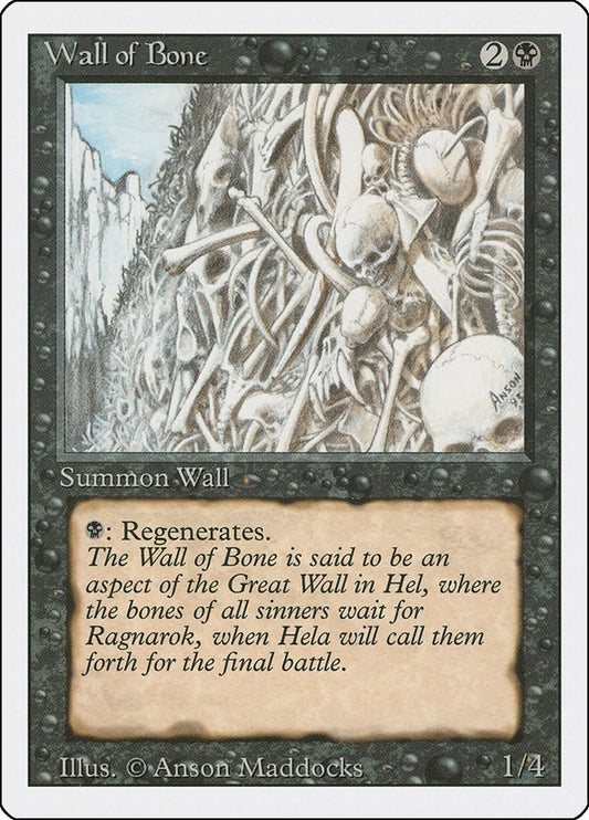 Wall of Bone [3ED - N/A]