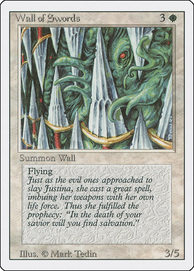 Wall of Swords [3ED - N/A]