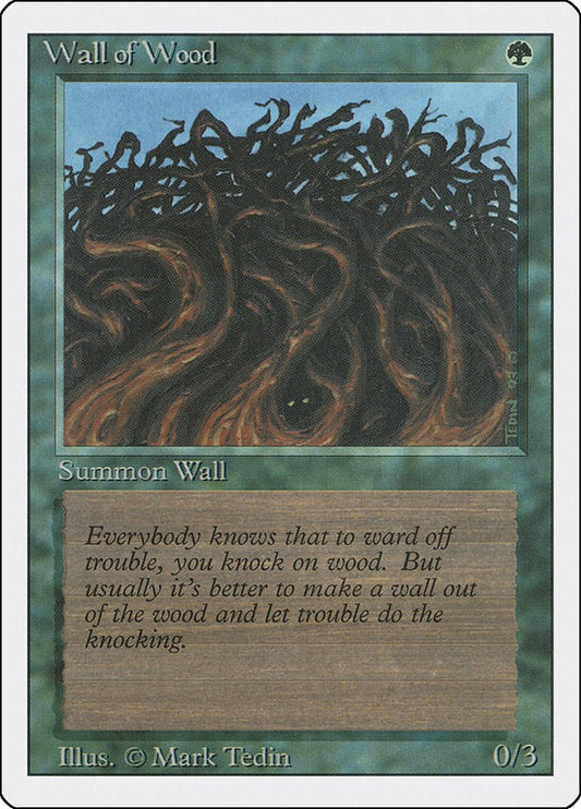 Wall of Wood [3ED - N/A]