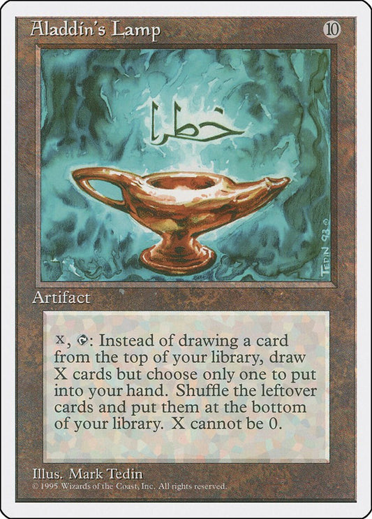 Aladdin's Lamp [4ED - N/A]