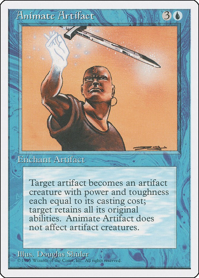 Animate Artifact [4ED - N/A]