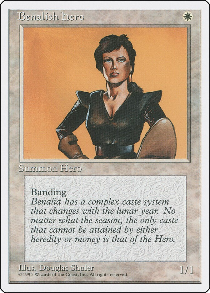 Benalish Hero [4ED - N/A]