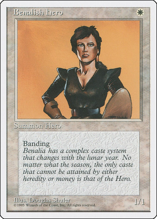 Benalish Hero [4ED - N/A]