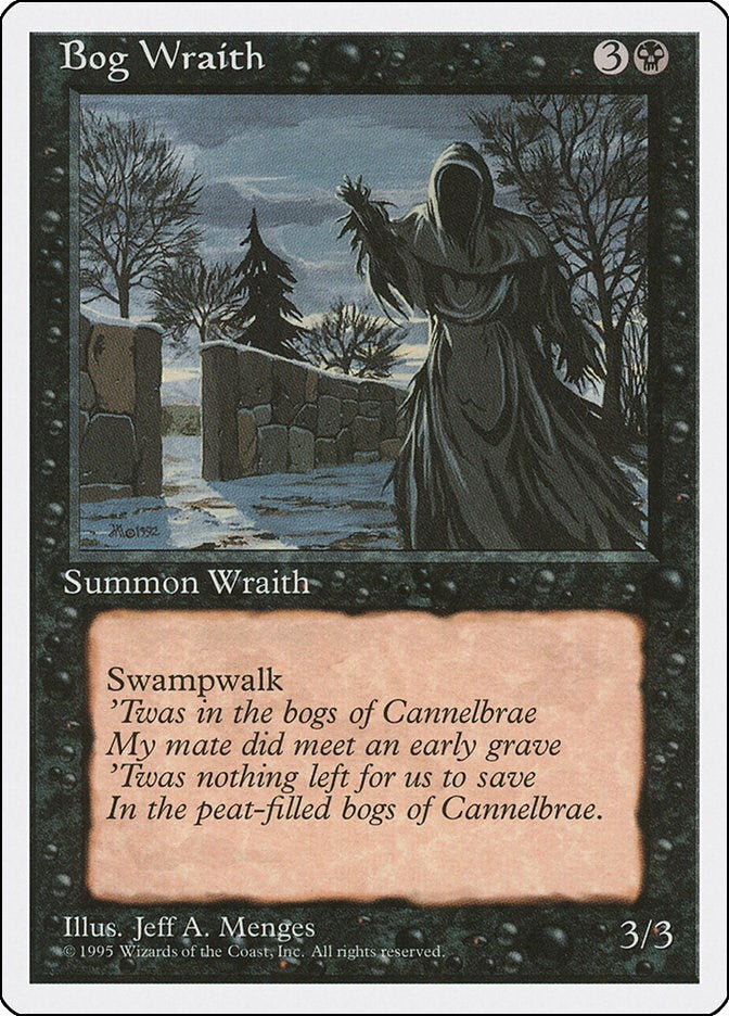Bog Wraith [4ED - N/A]