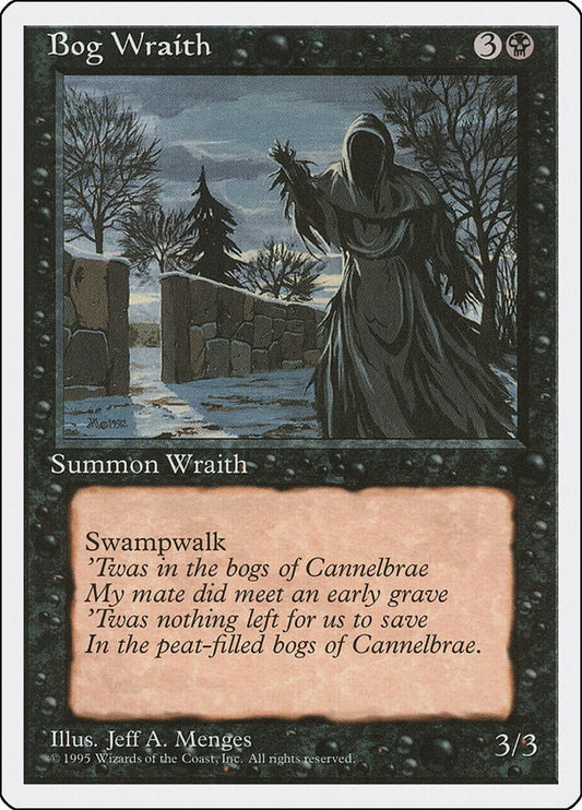 Bog Wraith [4ED - N/A]