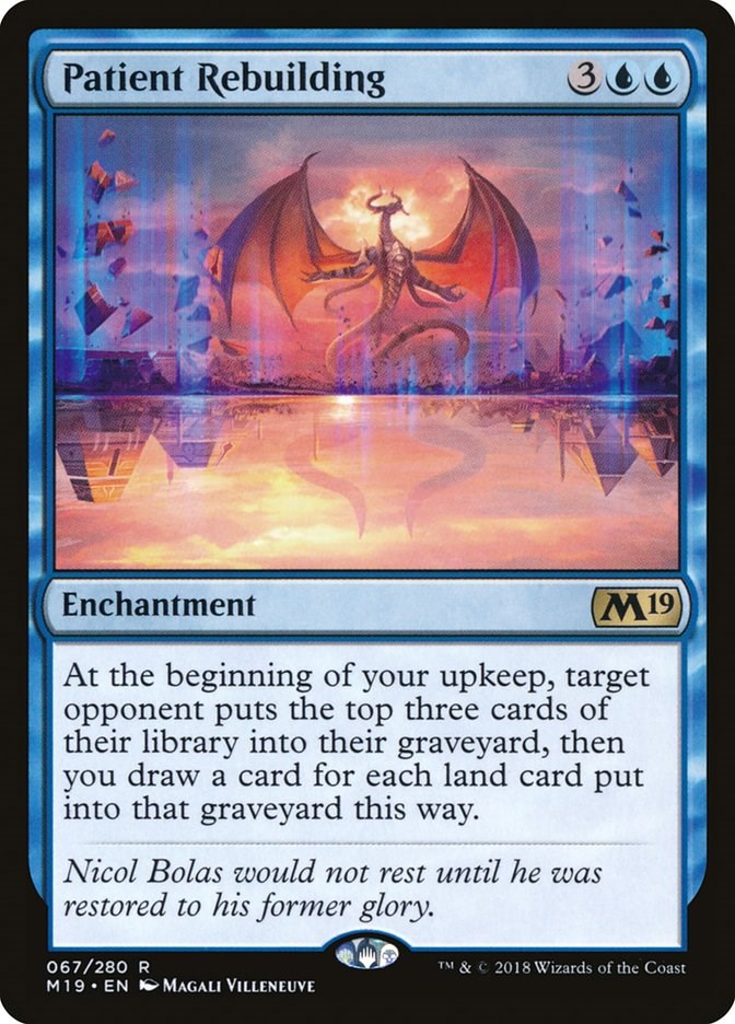 Patient Rebuilding [M19 - 67]