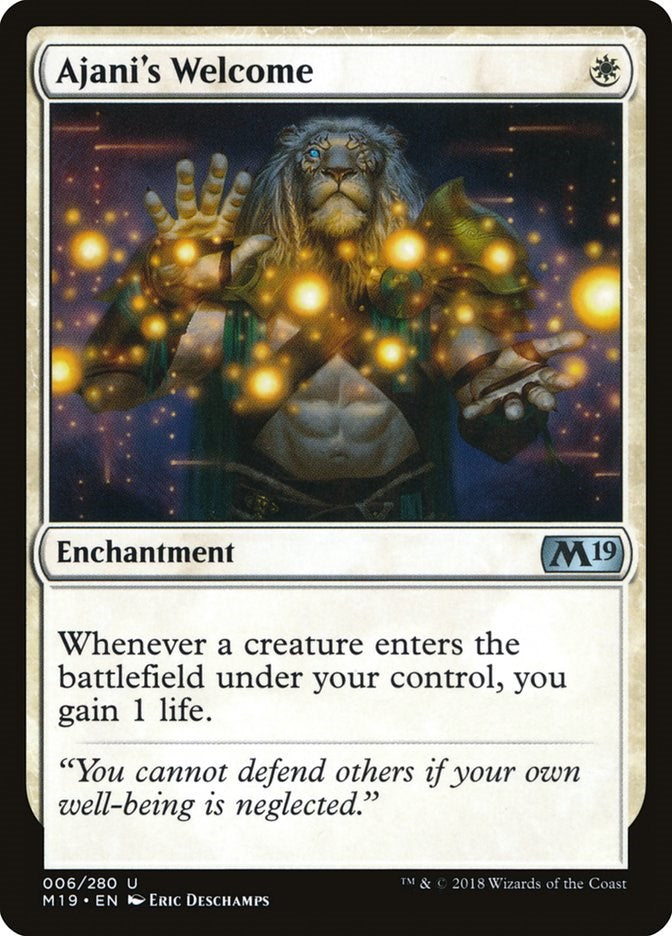 Ajani's Welcome [M19 - 6]