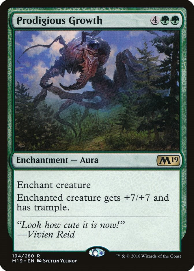 Prodigious Growth [M19 - 194]
