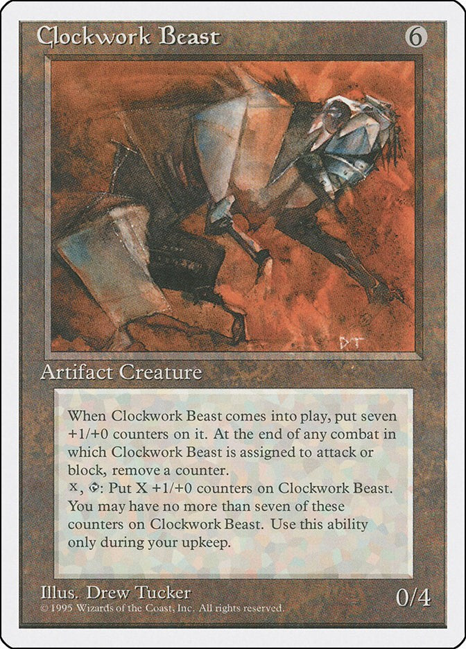 Clockwork Beast [4ED - N/A]