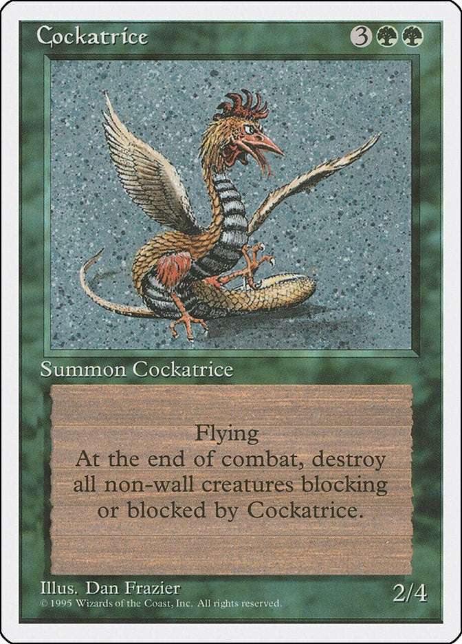 Cockatrice [4ED - N/A]