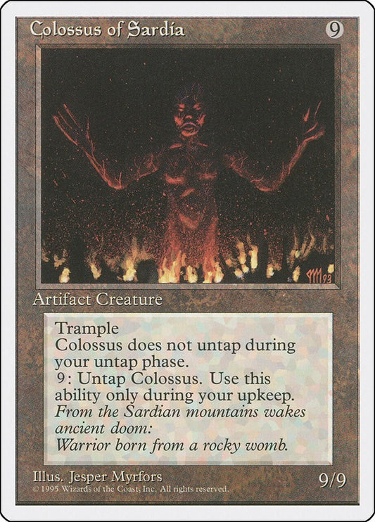 Colossus of Sardia [4ED - N/A]