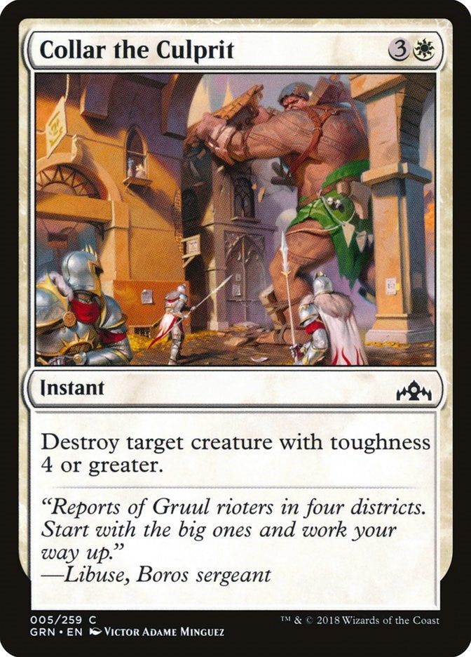 Collar the Culprit [GRN - 5]