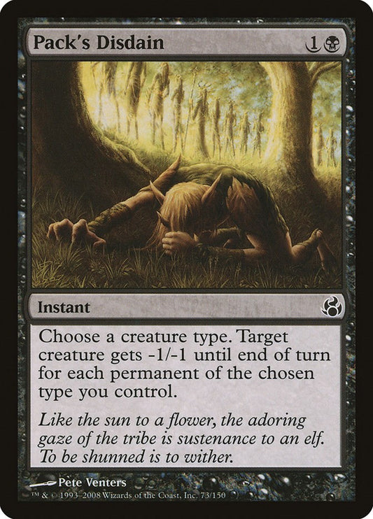 Pack's Disdain [MOR - 73]