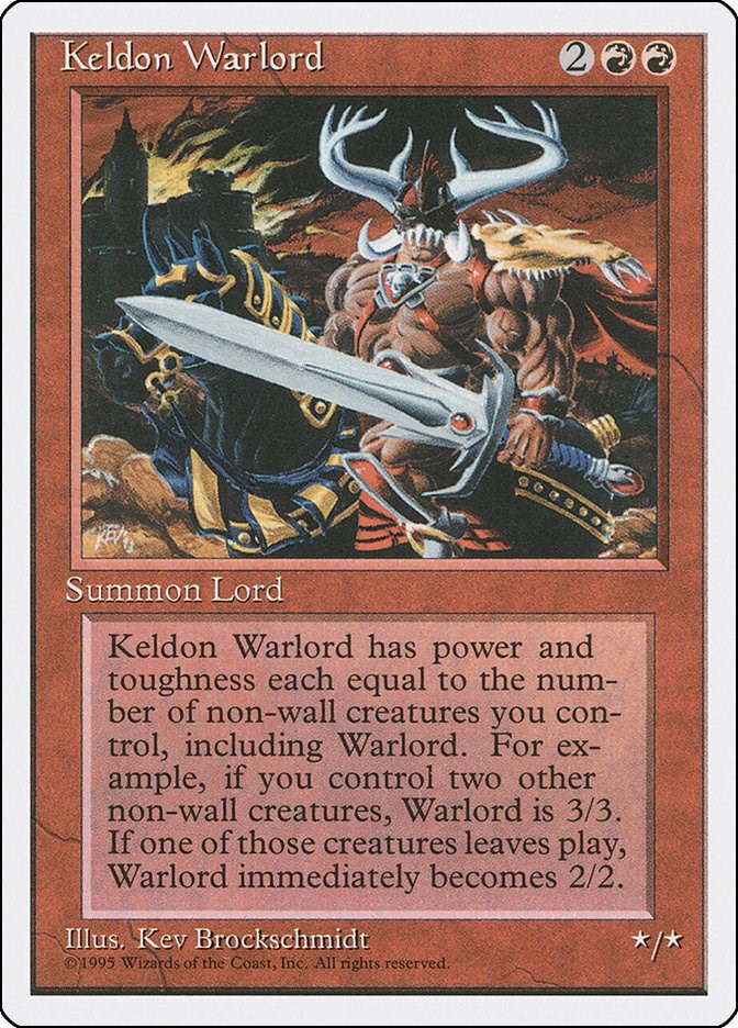 Keldon Warlord [4ED - N/A]