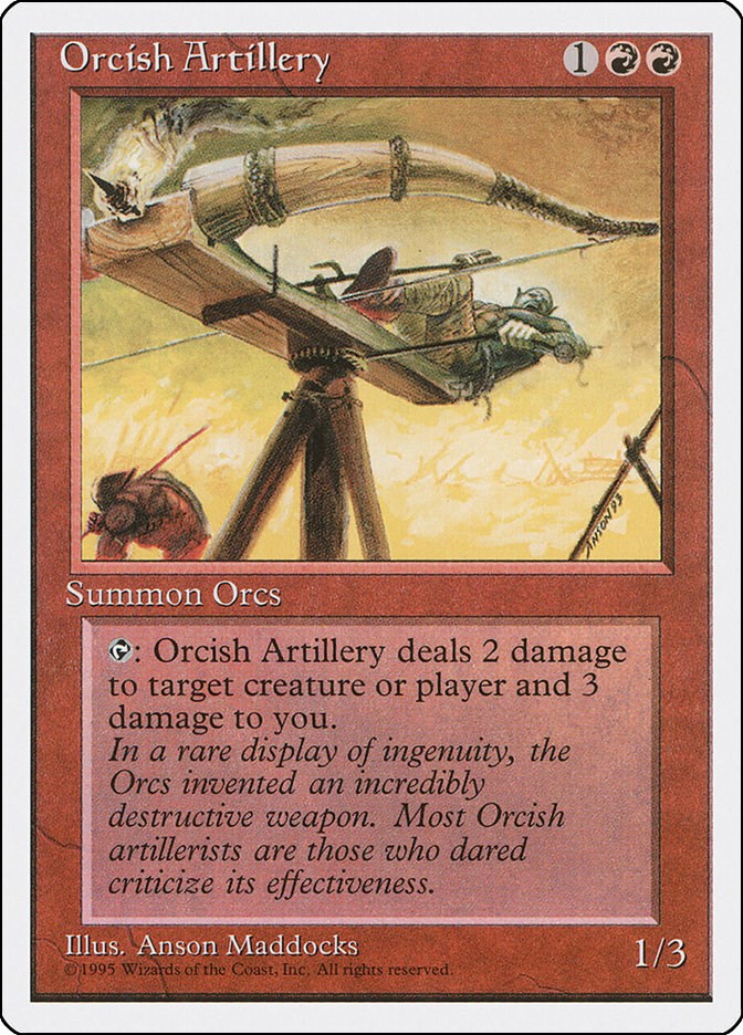 Orcish Artillery [4ED - N/A]